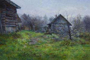 Painting, Landscape - Patio