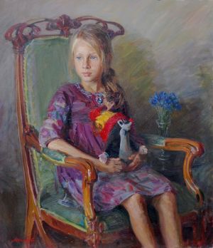 Painting, Genre painting - Princessa-strany-vasilkov