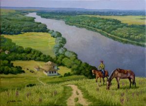 Painting, Landscape - Don-kazachiy