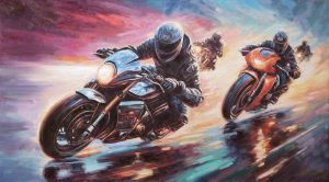 Painting, Interior - Drive and speed