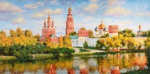 Painting, Impressionism - Away from the bustle of the city