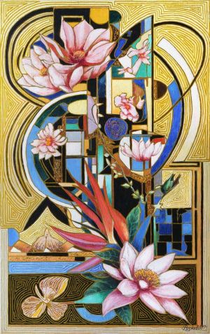 Painting, Still life - The magic of colors