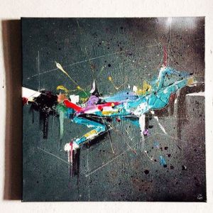 Painting, Abstractionism - Galaktika-M91