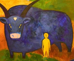 Painting, Primitivism - The Ox