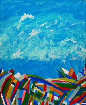 Painting, Abstractionism - Sea breeze