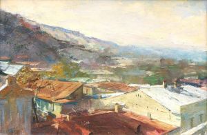 Painting, Impressionism - The roofs