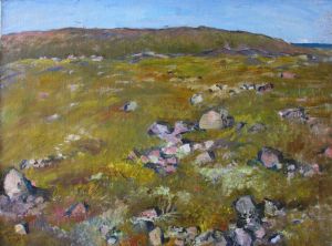 Painting, Landscape - Tundra