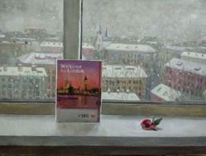 Painting, Still life - Welcome to London