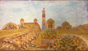 Painting, Realism - Palvan-Darwaza