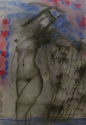 Graphics, Expressionism - Nude