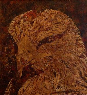 Painting, Expressionism - Eagle