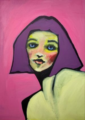 Painting, Portrait - Emily