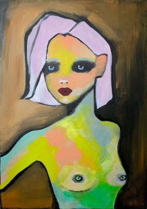 Painting, Nude (nudity) - Lulu