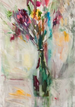 Painting, Impressionism - flower celebration