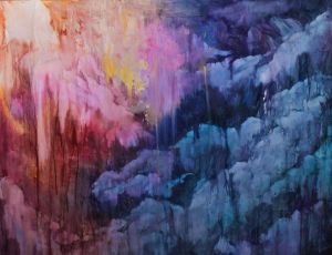 Painting, Landscape -  Nebula