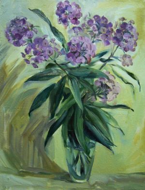 Painting, Oil - Flowers