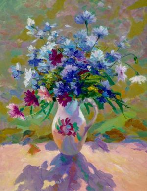 Painting, Realism - Bouquet-1