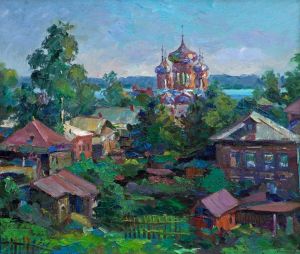 Painting, Landscape - Kozmodemyansk