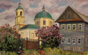 Painting, Landscape - Torzhok