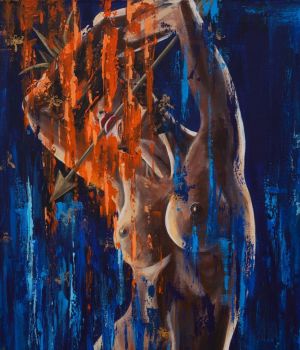 Painting, Nude (nudity) - Cupid&#039;s arrow