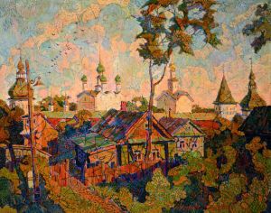 Painting, Landscape - Rostov Veliky.