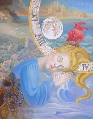 Painting, Surrealism -  Dream time