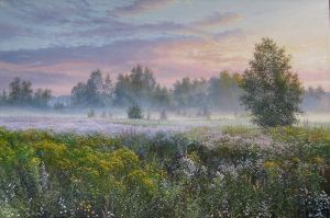 Painting, Landscape -  Scented morning
