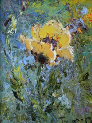 Painting, Impressionism - «Summer. Maquis»