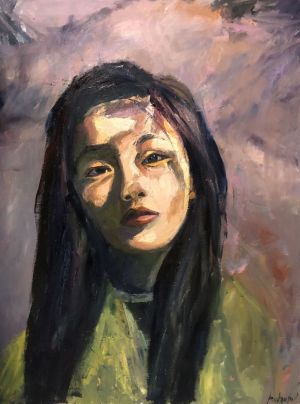 Painting, Portrait - Sadoko