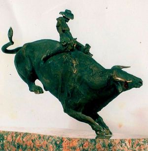 Sculpture, Allegory - Rodeo 2