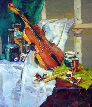 Painting, Still life - From the history 