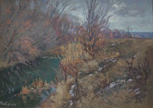 Painting, Landscape - Warm February