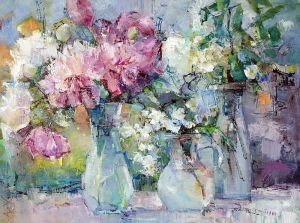 Painting, Still life - An airy fragrance