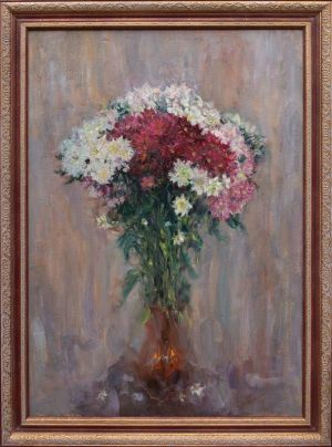 Painting, Realism - autumn bouquet