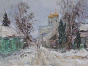 Painting, Impressionism - the road to the temple