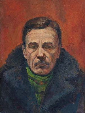 Painting, Portrait - Father&#039;s portrait