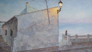 Painting, Realism - Nerja (Spain)