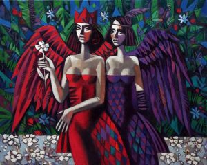 Painting, Epic genre - Bird-maidens