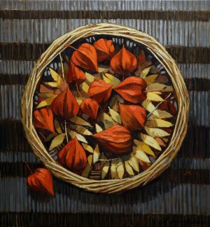 Painting, Expressionism - Physalis