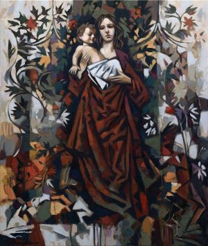 Painting, Expressionism - Ave Maria