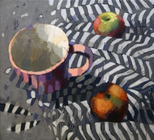Painting, Still life -  On gray