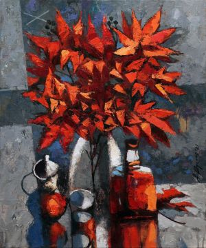 Painting, Still life - Maple syrup