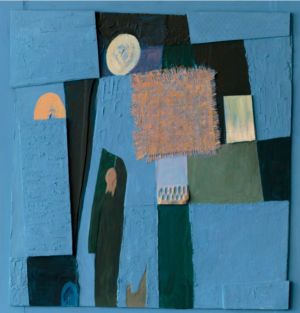 Painting, Abstractionism - Moon game