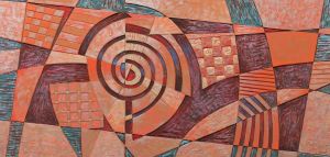 Painting, Abstractionism - Amphitheater