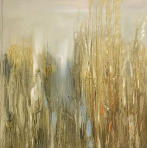 Painting, Landscape - Autumn grass