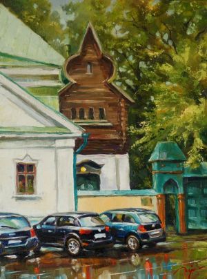 Painting, City landscape - House-Museum of Vasnetsov