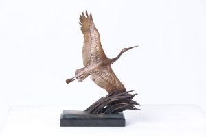 Sculpture, Easel - stork