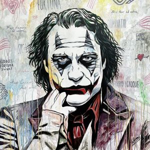 Painting, Portrait - Joker