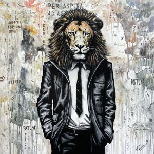 Painting, Animalistics - Mr Beast