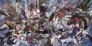 Painting, Plot-themed genre - Space fog